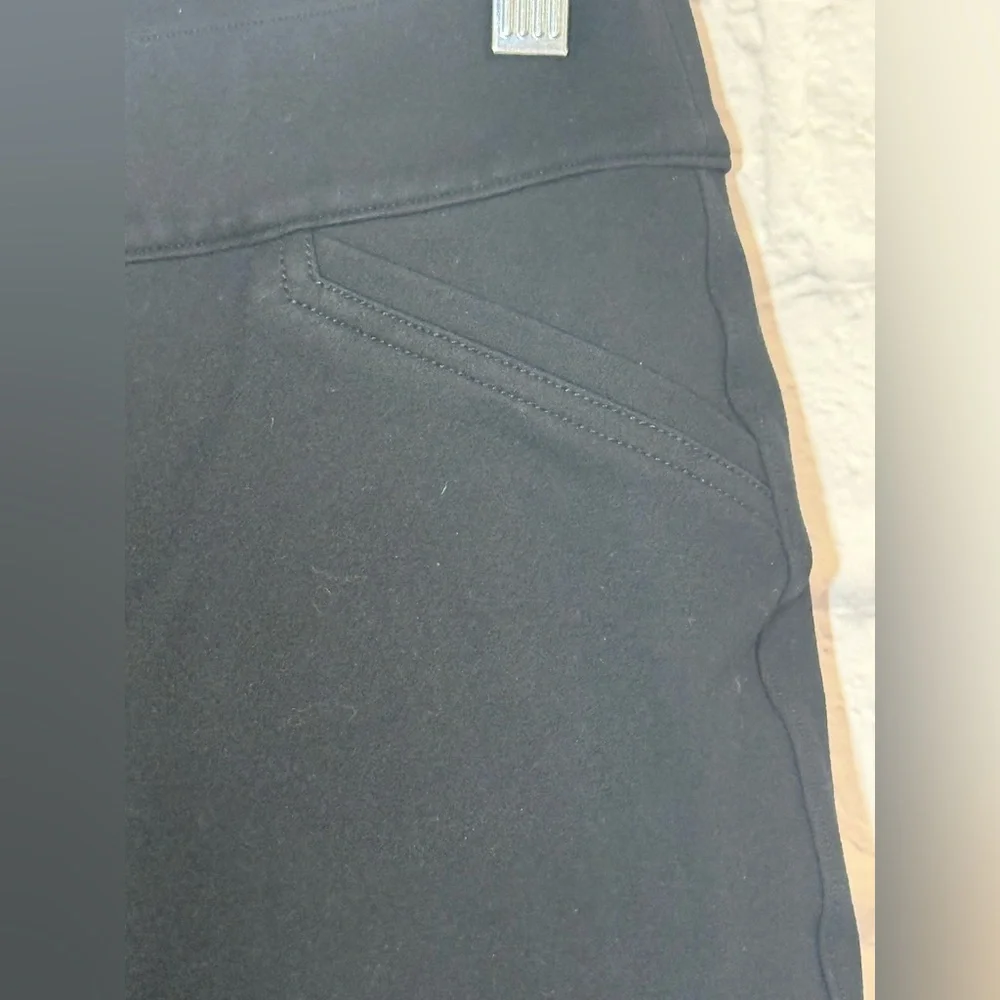 Spanx Perfectly Black Pant-Back Seam Skinny Pant, Med